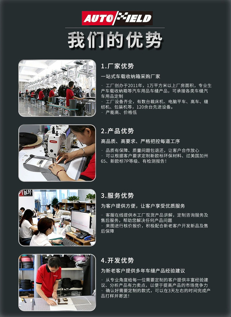 定制尽合心 车载多功能椅背储物网兜的收纳之道